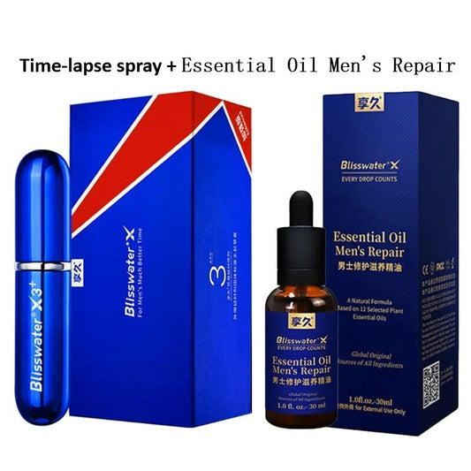 Time-lapse spray+Essential Oil Men's Repair